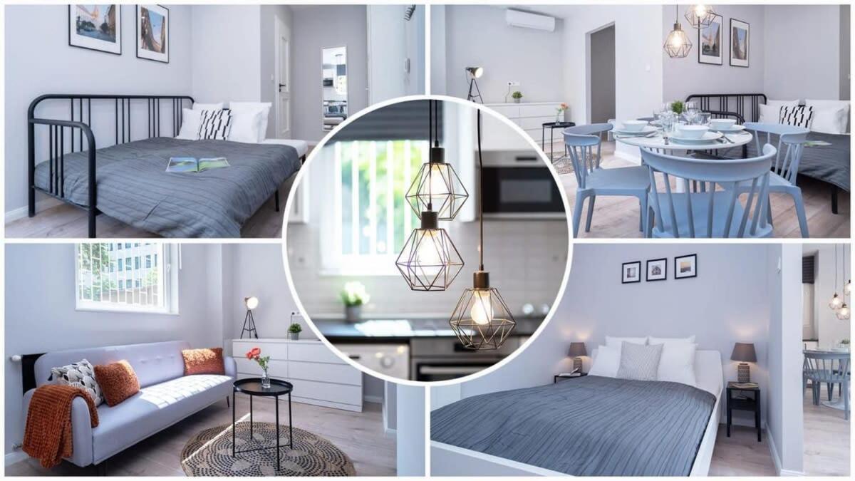 Super Central New Apartment With Air Conditioning Boedapest Buitenkant foto